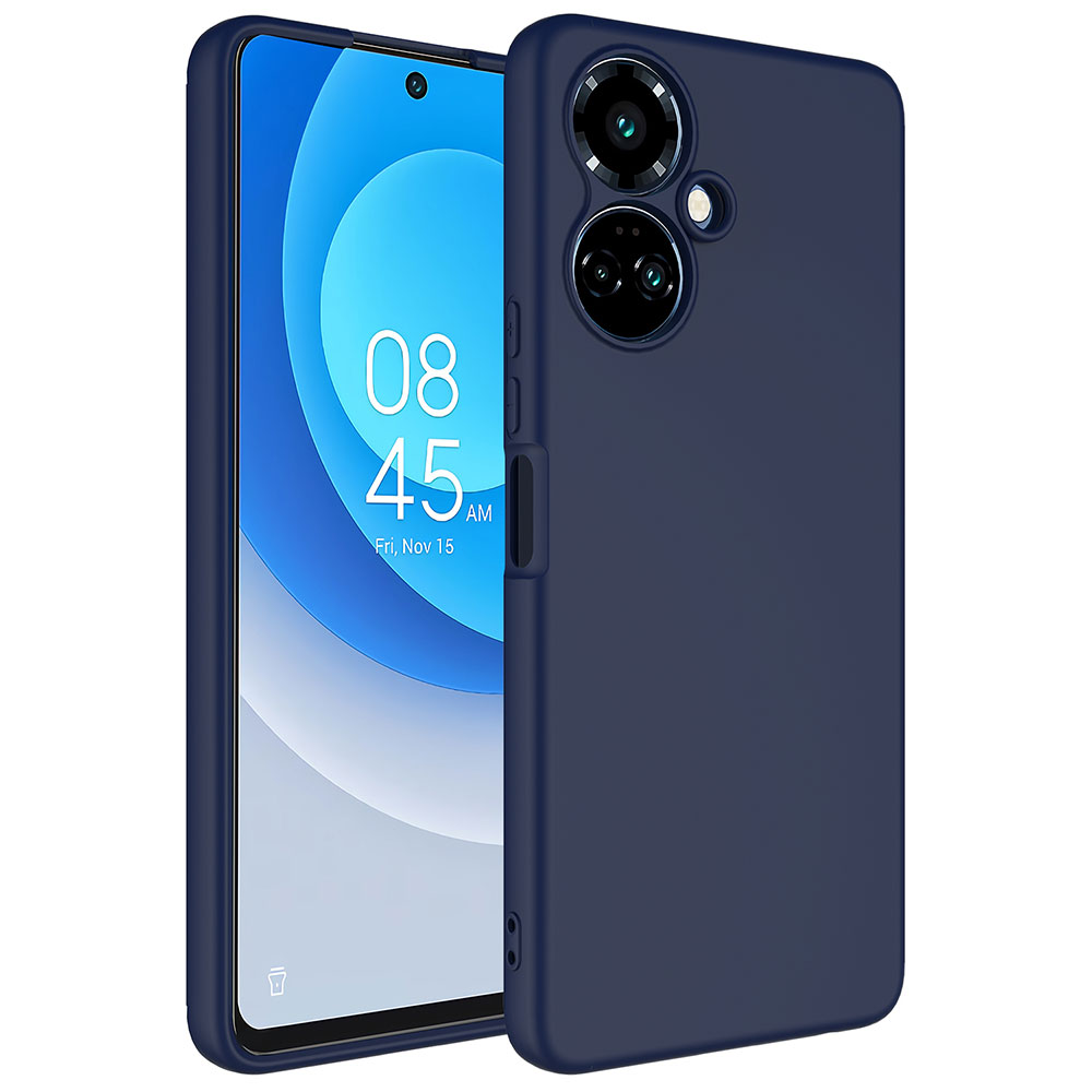 Tecno Spark 9 Pro Kılıf Zore Mara Lansman Kapak-Lacivert