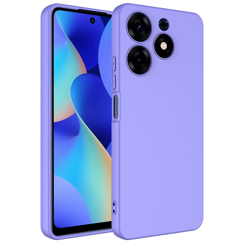Tecno Spark 10 Pro Kılıf Zore Mara Lansman Kapak-Lila