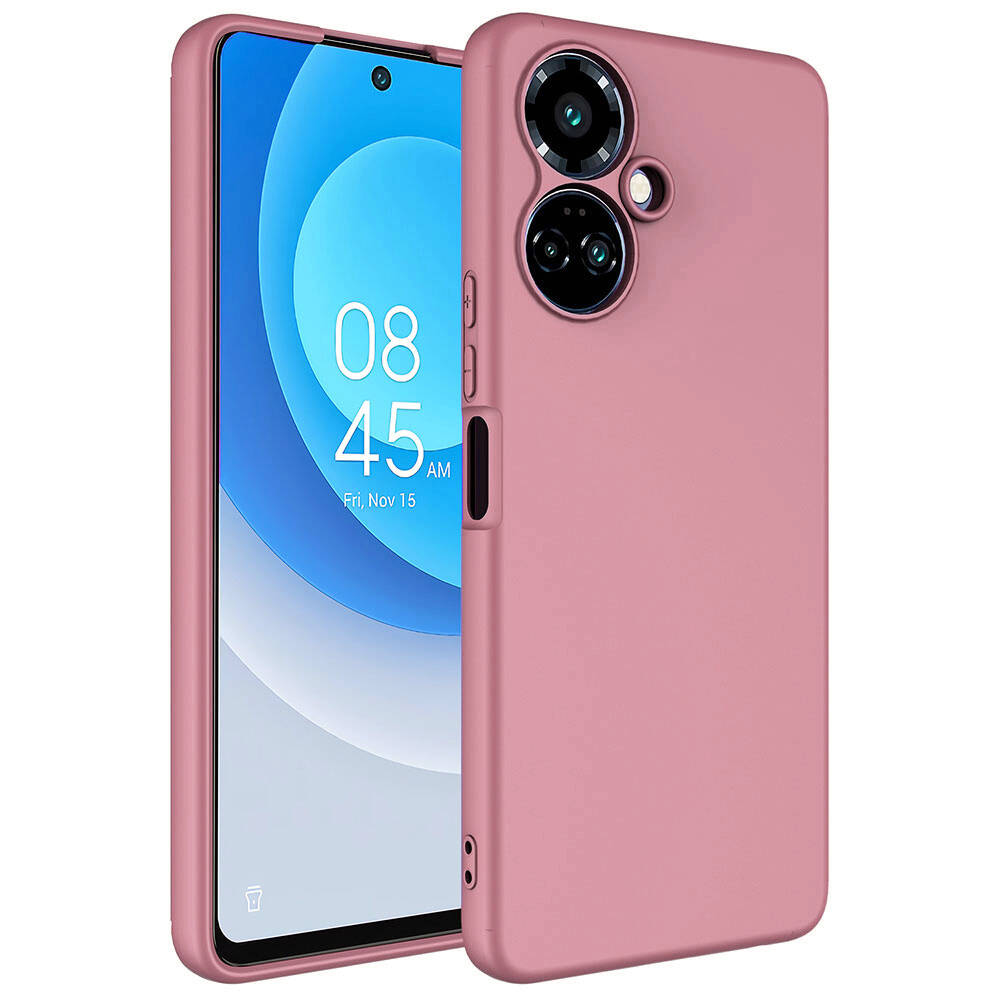 Tecno Camon 19 Pro Kılıf Zore Mara Lansman Kapak-Pembe