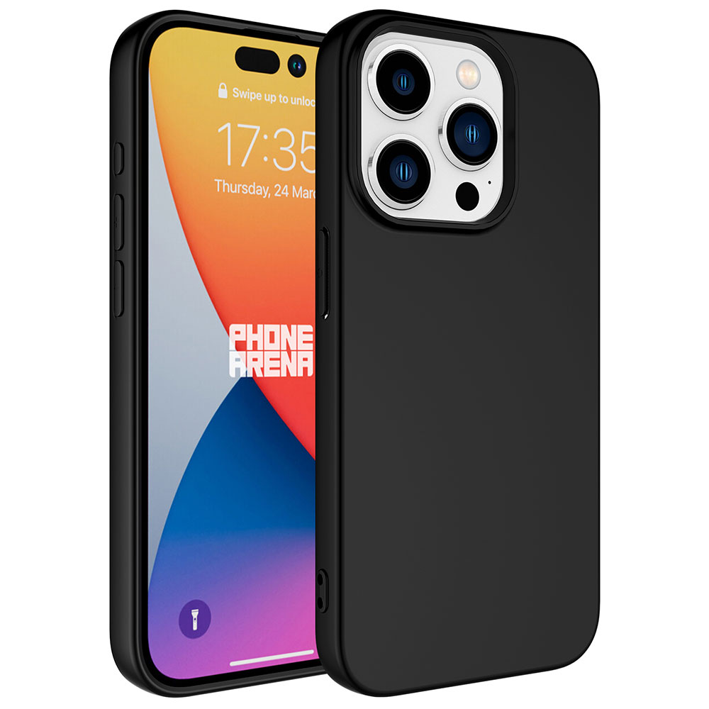iPhone Uyumlu 15 Pro Kılıf Zore LSR Lansman Kapak-Siyah