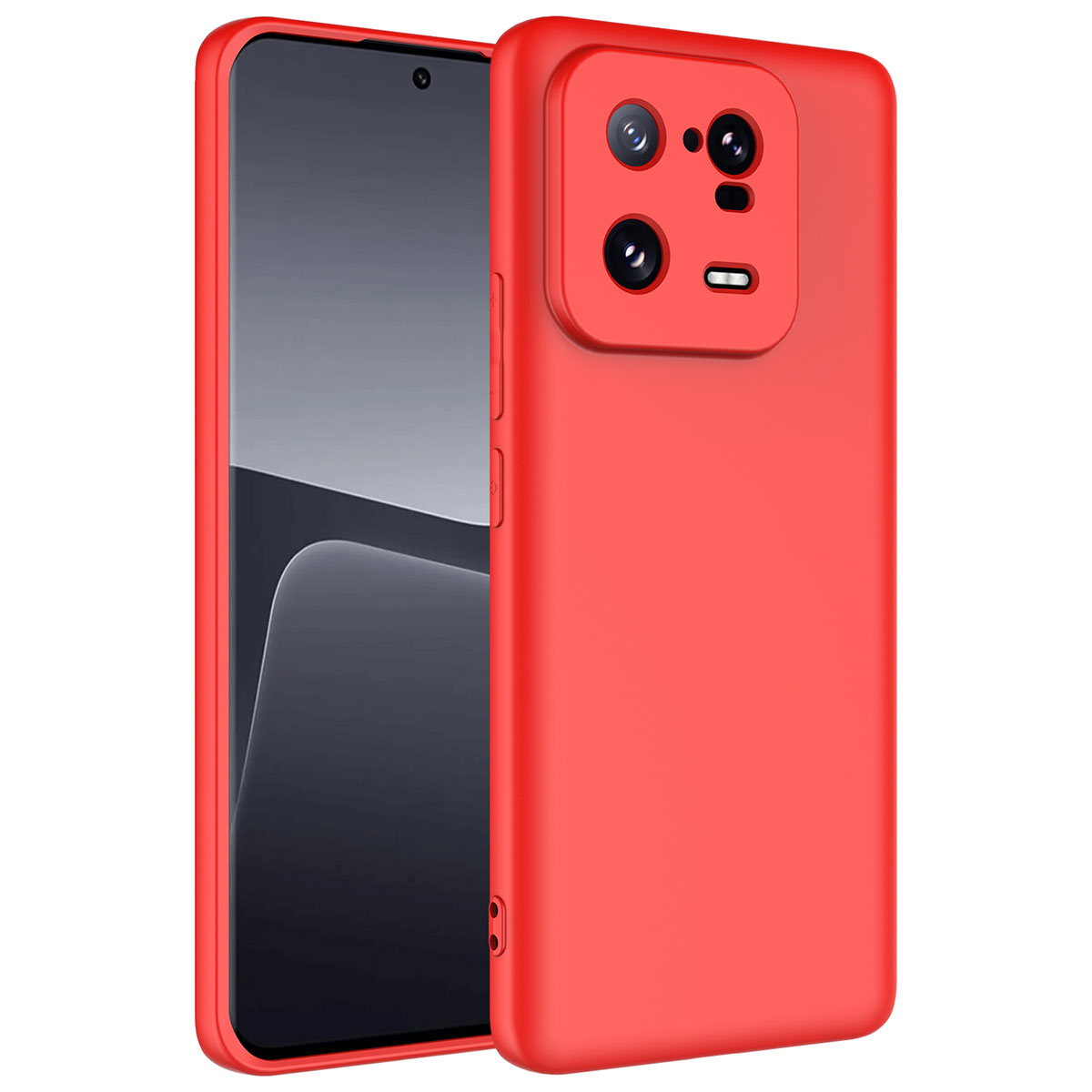 Xiaomi Uyumlu  Mi 13 Pro Kılıf Zore Mara Lansman Kapak-Kırmızı