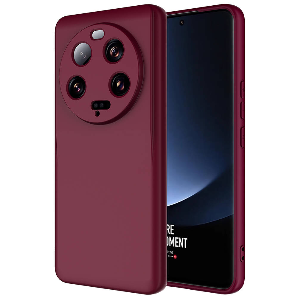 Xiaomi Uyumlu  Mi 13 Ultra Kılıf Zore Mara Lansman Kapak-Koyu mor