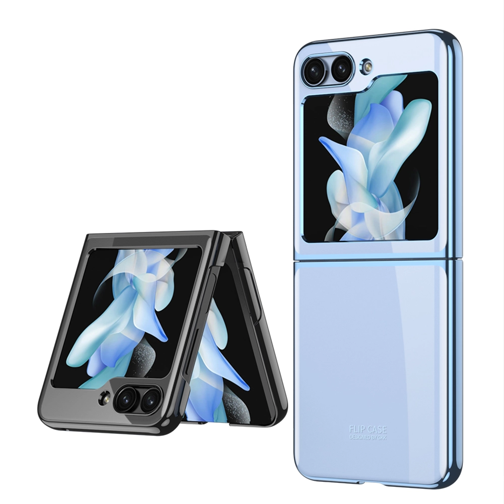 Galaxy Uyumlu Z Flip 5 Kılıf Zore Kıpta Lensli Kapak
