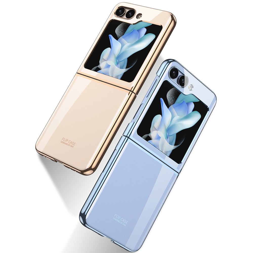 Galaxy Uyumlu Z Flip 5 Kılıf Zore Kıpta Lensli Kapak