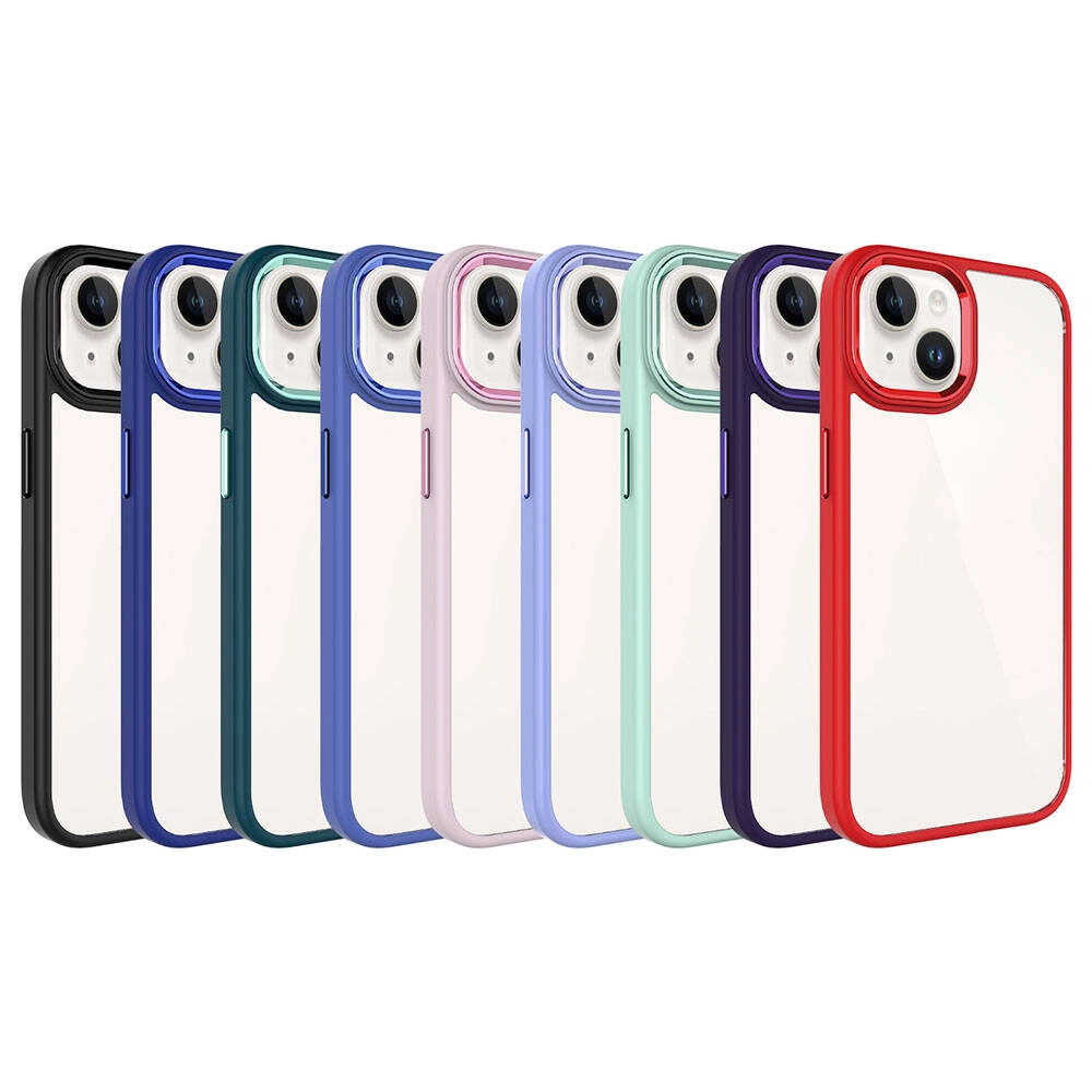 iPhone Uyumlu 15 Kılıf Zore Krom Kapak