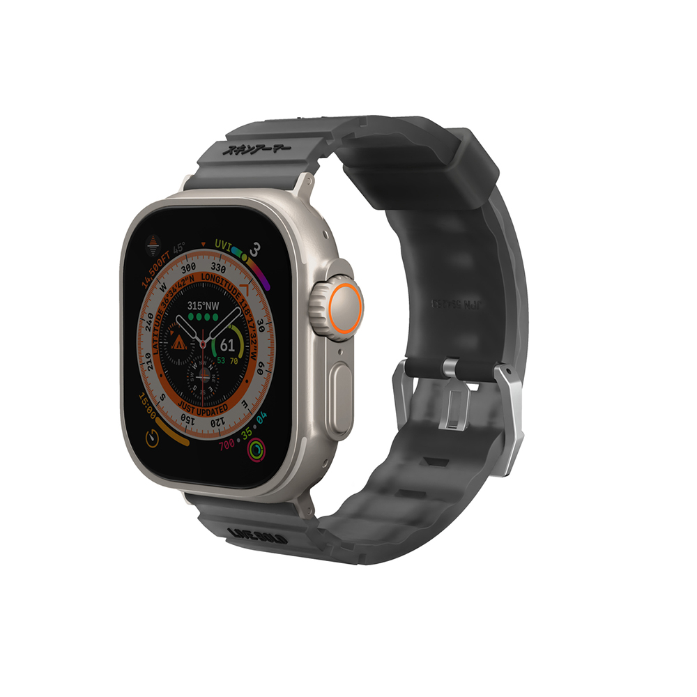 Watch 42mm SkinArma New Shokku Silikon Kordon-Füme
