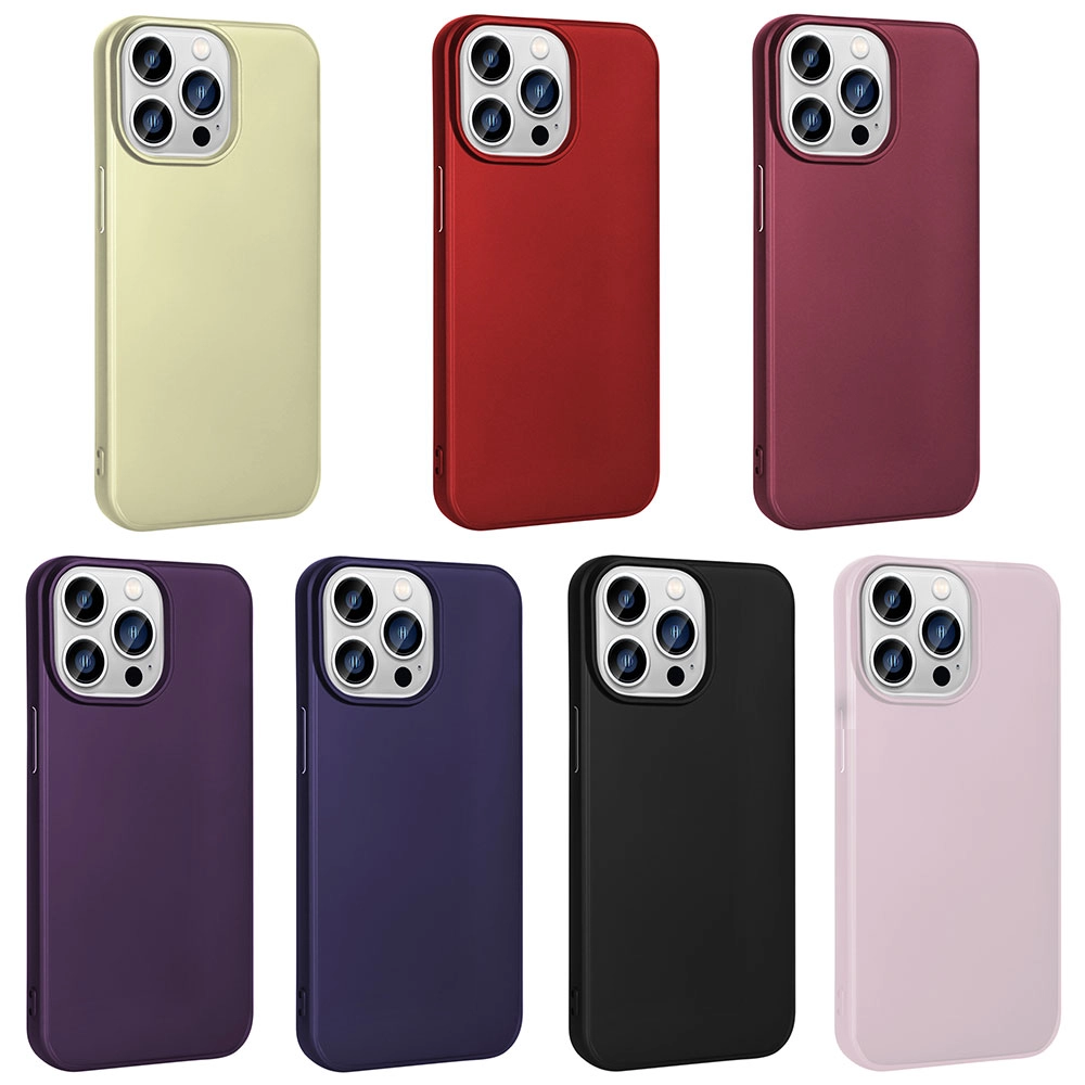 iPhone Uyumlu 15 Pro Max Kılıf Zore Premier Silikon Kapak
