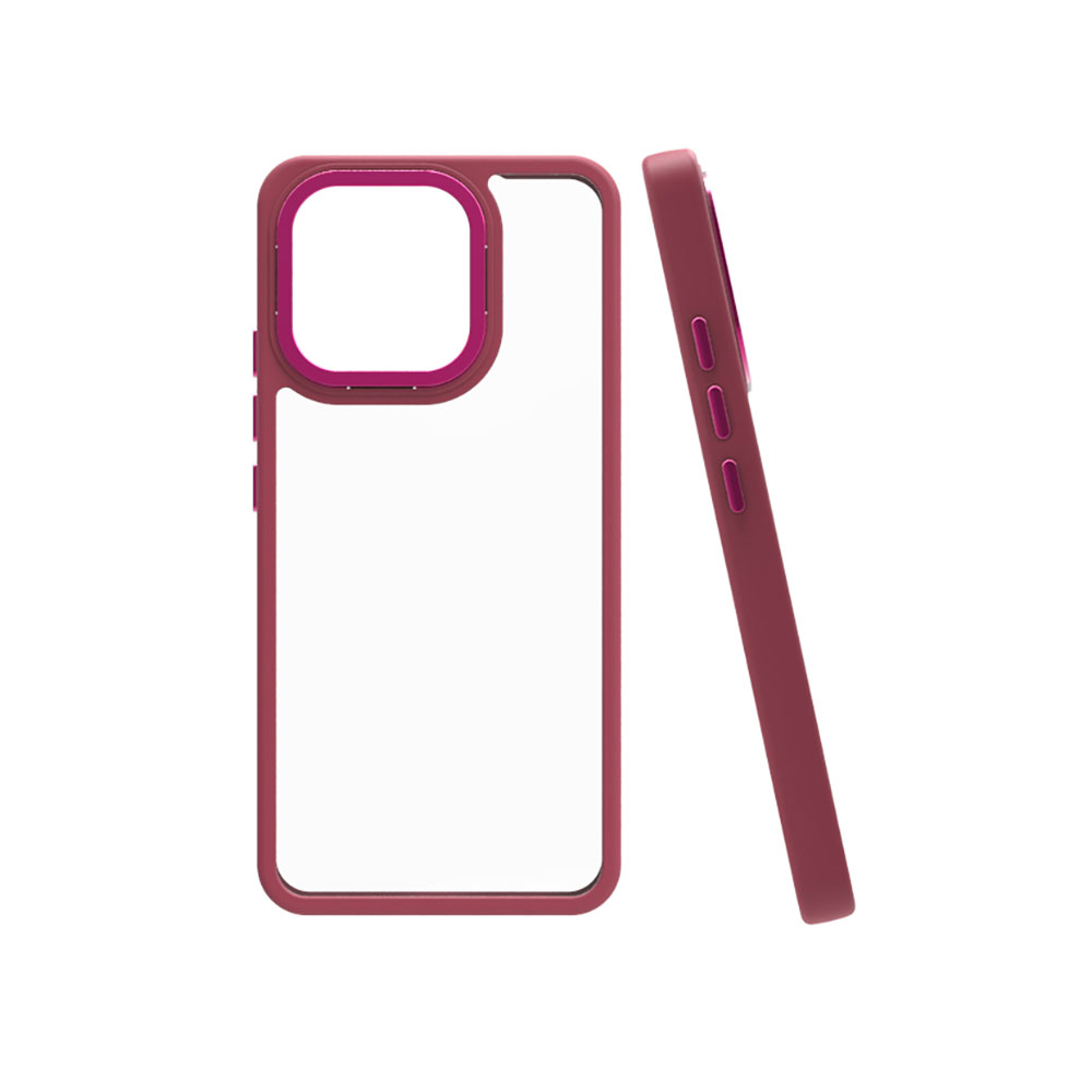 Xiaomi Uyumlu  Mi 13 Kılıf Zore Flora Kapak-Kırmızı