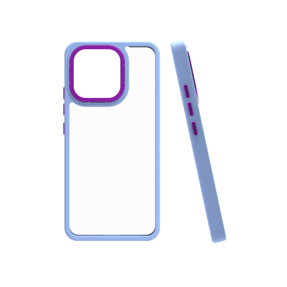 Xiaomi Uyumlu  Mi 13 Kılıf Zore Flora Kapak-Lila