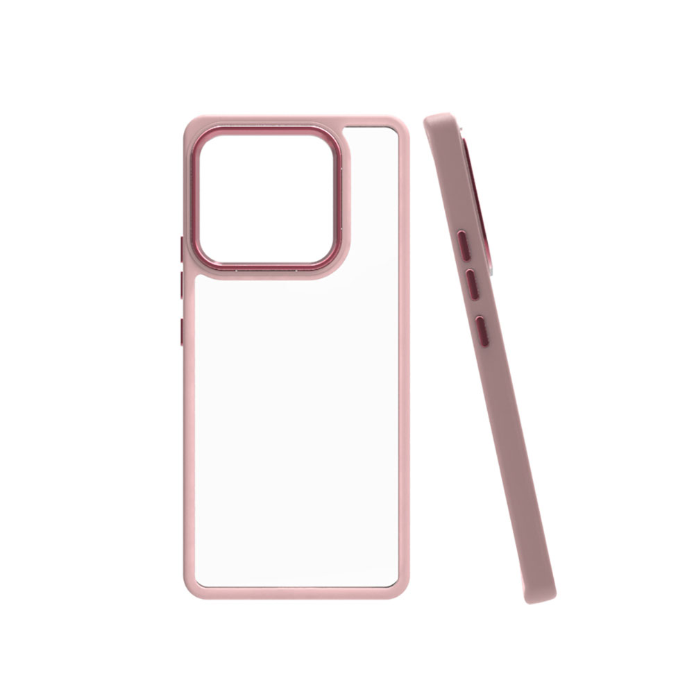 Xiaomi Uyumlu  Mi 13 Pro Kılıf Zore Flora Kapak-Rose gold
