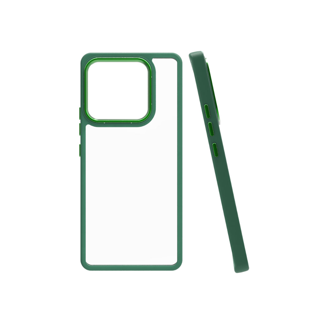 Xiaomi Uyumlu  Mi 13 Pro Kılıf Zore Flora Kapak-Yeşil