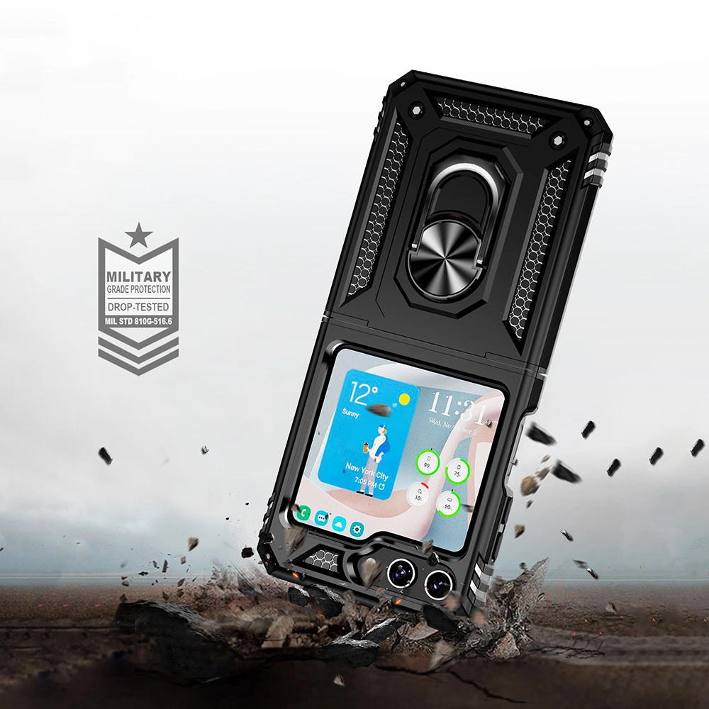 Galaxy Uyumlu Z Flip 5 Kılıf Zore Vega Kapak