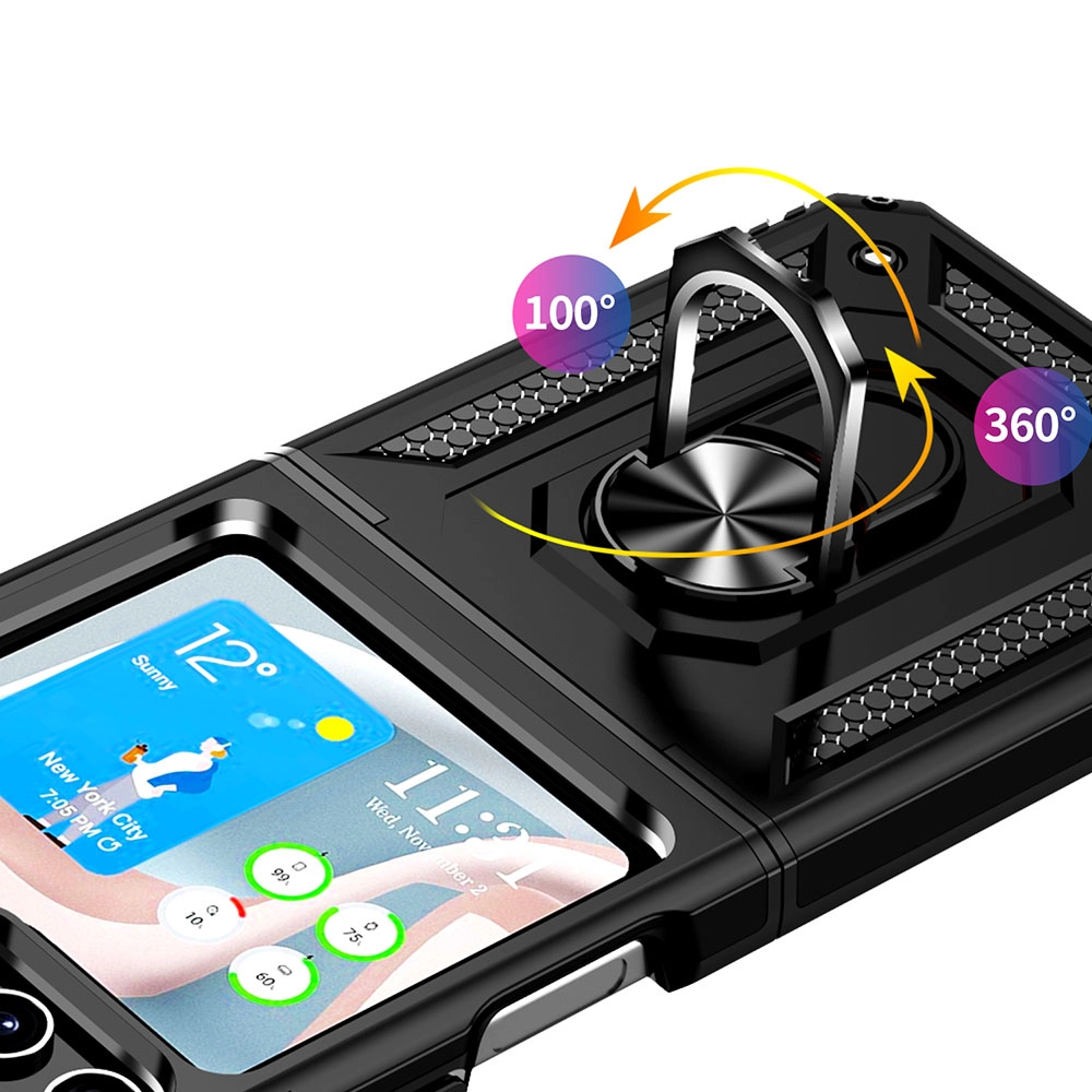 Galaxy Uyumlu Z Flip 5 Kılıf Zore Vega Kapak