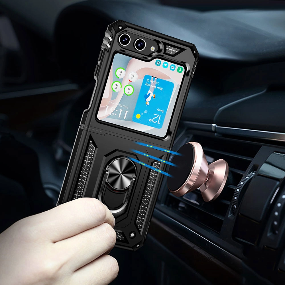 Galaxy Uyumlu Z Flip 5 Kılıf Zore Vega Kapak
