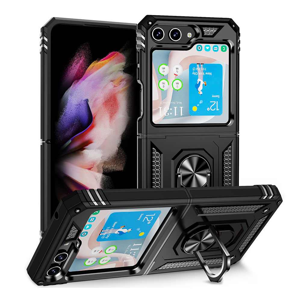 Galaxy Uyumlu Z Flip 5 Kılıf Zore Vega Kapak