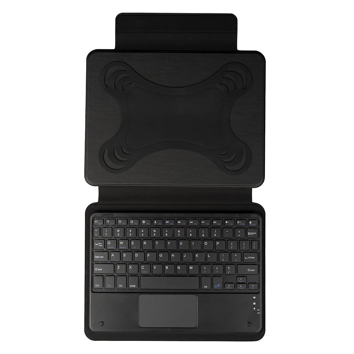 Zore Border Keyboard 10-11’’ inç Universal Bluetooh Bağlantılı Standlı Klavyeli Tablet Kılıfı