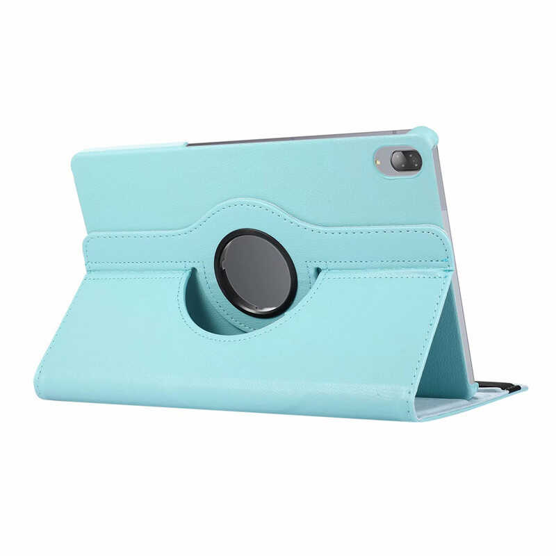 Lenovo Tab P11 Pro 11.2’’ 2.Nesil Zore Dönebilen Standlı Kılıf-Mavi