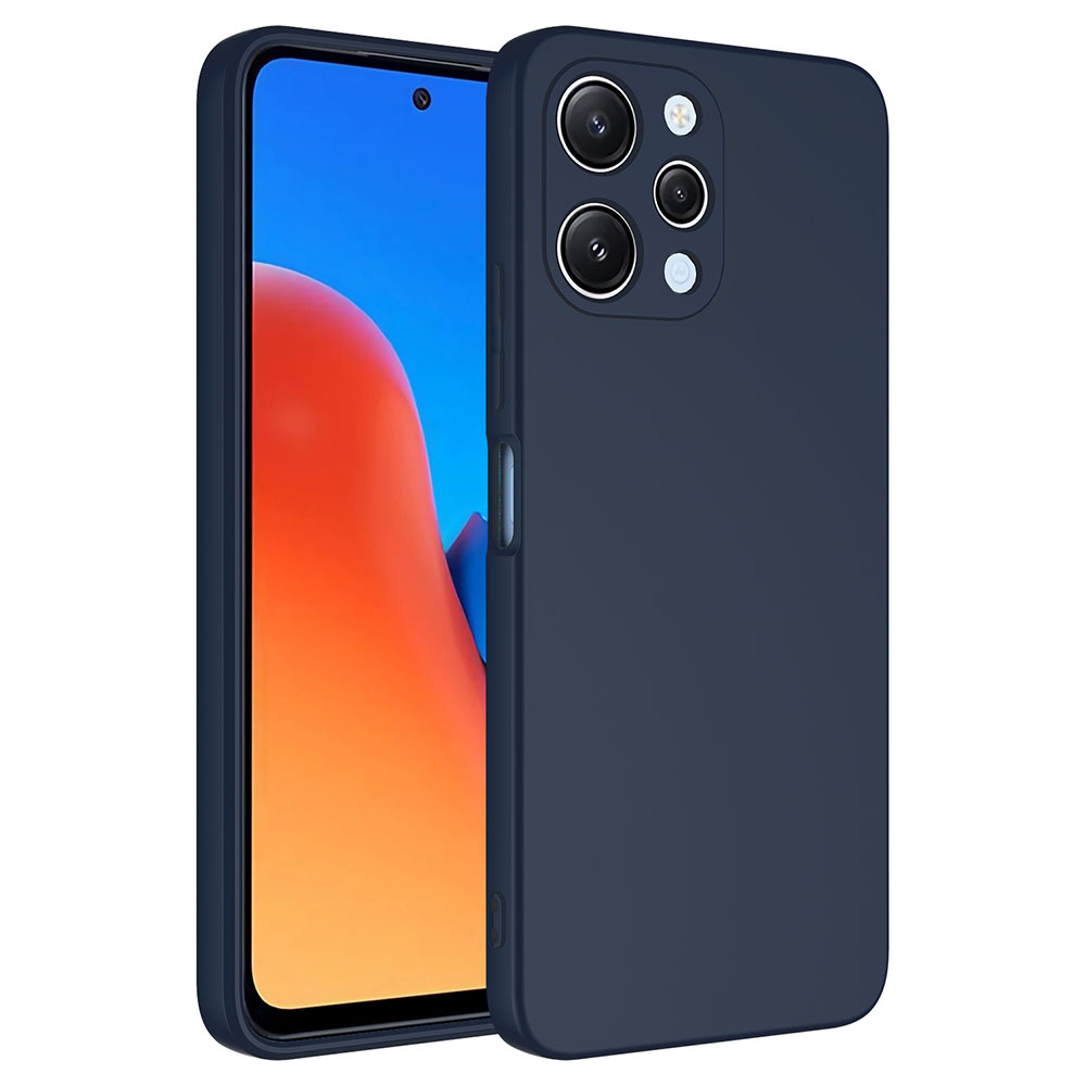 Xiaomi Uyumlu  Redmi 12 Kılıf Zore Mara Lansman Kapak-Lacivert