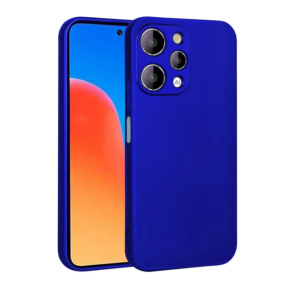 Xiaomi Uyumlu  Redmi 12 Kılıf Zore Premier Silikon Kapak-Saks mavi