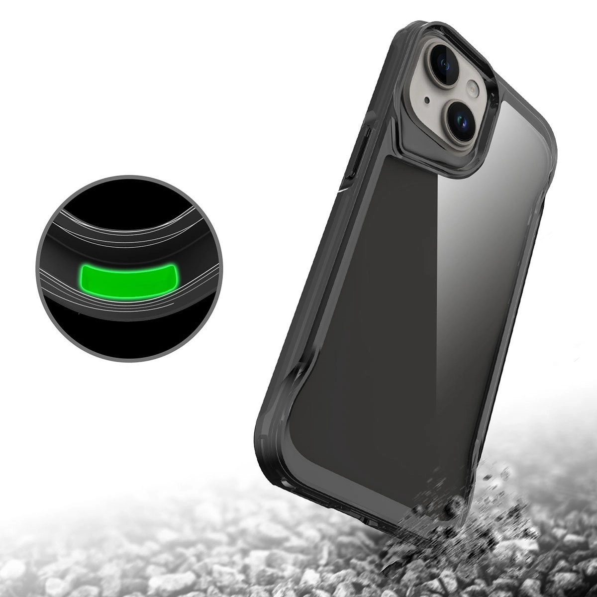 iPhone Uyumlu 15 Kılıf Zore T-Max Kapak