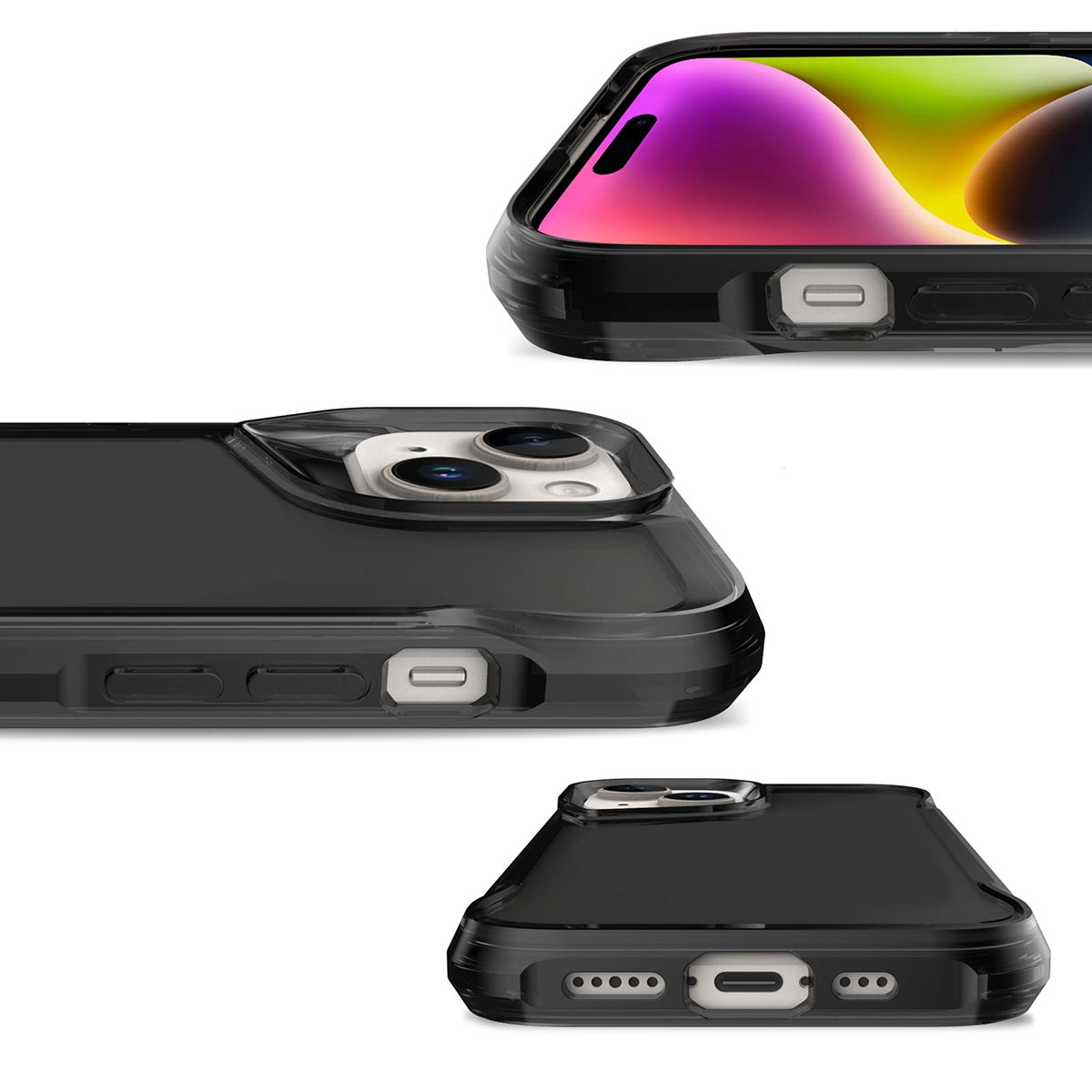 iPhone Uyumlu 15 Kılıf Zore T-Max Kapak