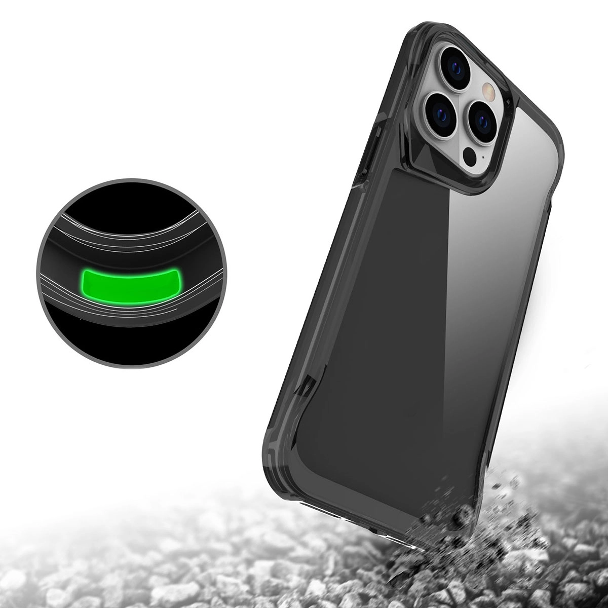 iPhone Uyumlu 15 Pro Max Kılıf Zore T-Max Kapak