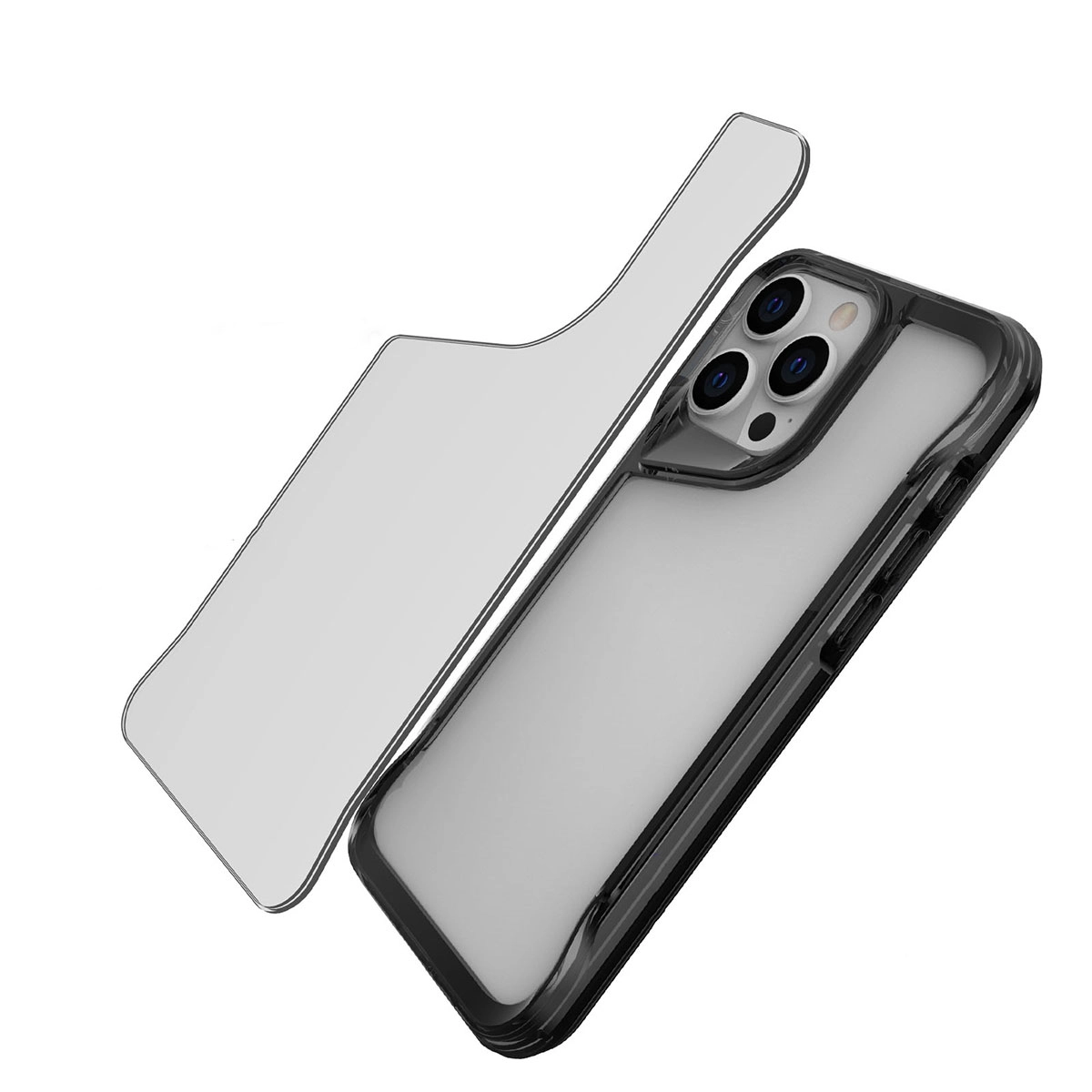 iPhone Uyumlu 15 Pro Max Kılıf Zore T-Max Kapak