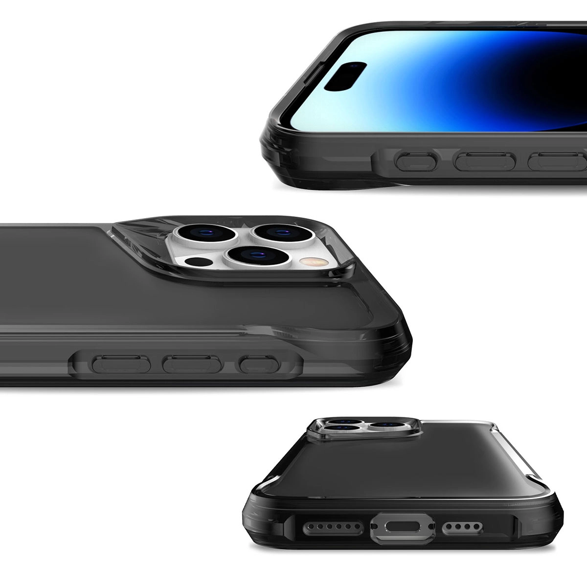 iPhone Uyumlu 15 Pro Max Kılıf Zore T-Max Kapak