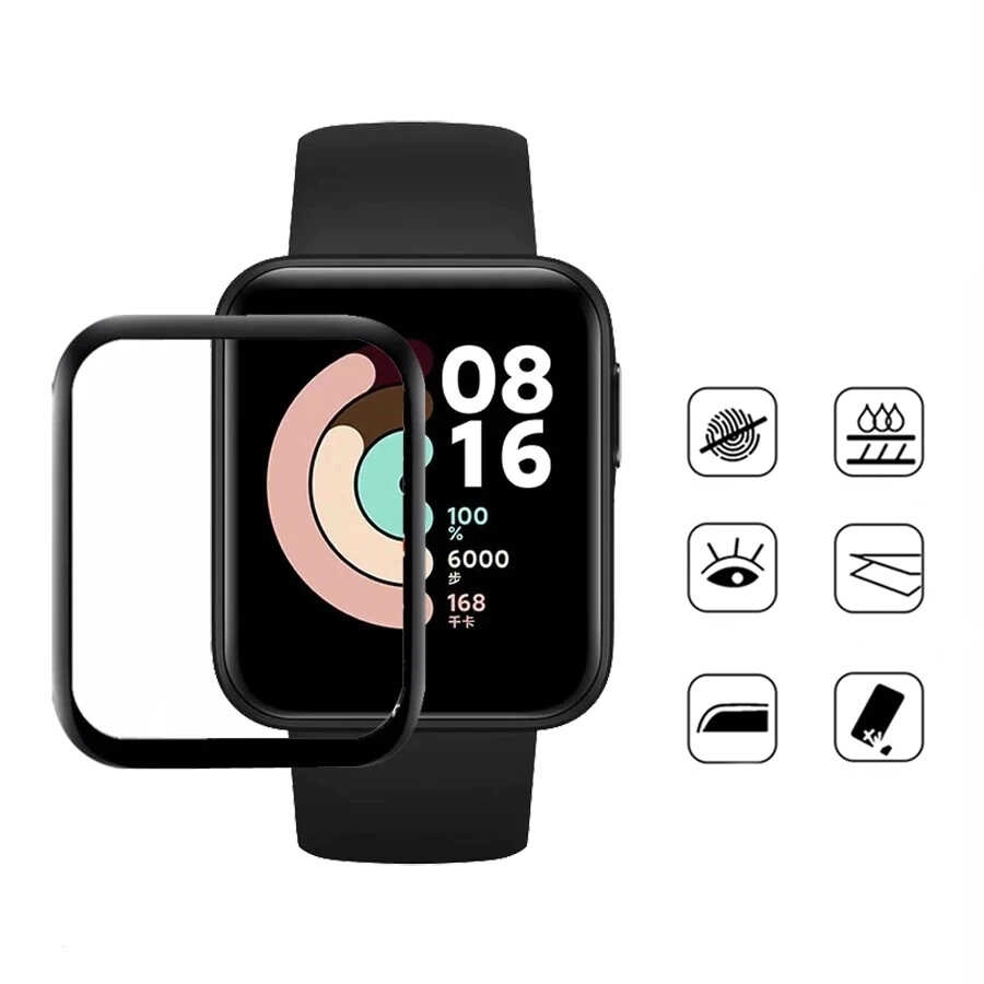 Xiaomi Uyumlu  Redmi Watch 3 Active Zore PMMA Pet Saat Ekran Koruyucu