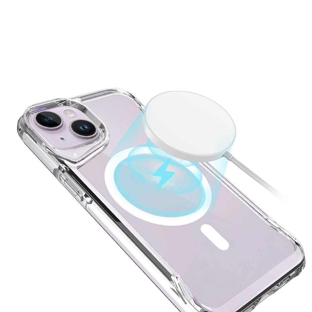 iPhone Uyumlu 14 Plus Kılıf Zore M-safe Şarj Özellikli T-Max M-safe Kapak
