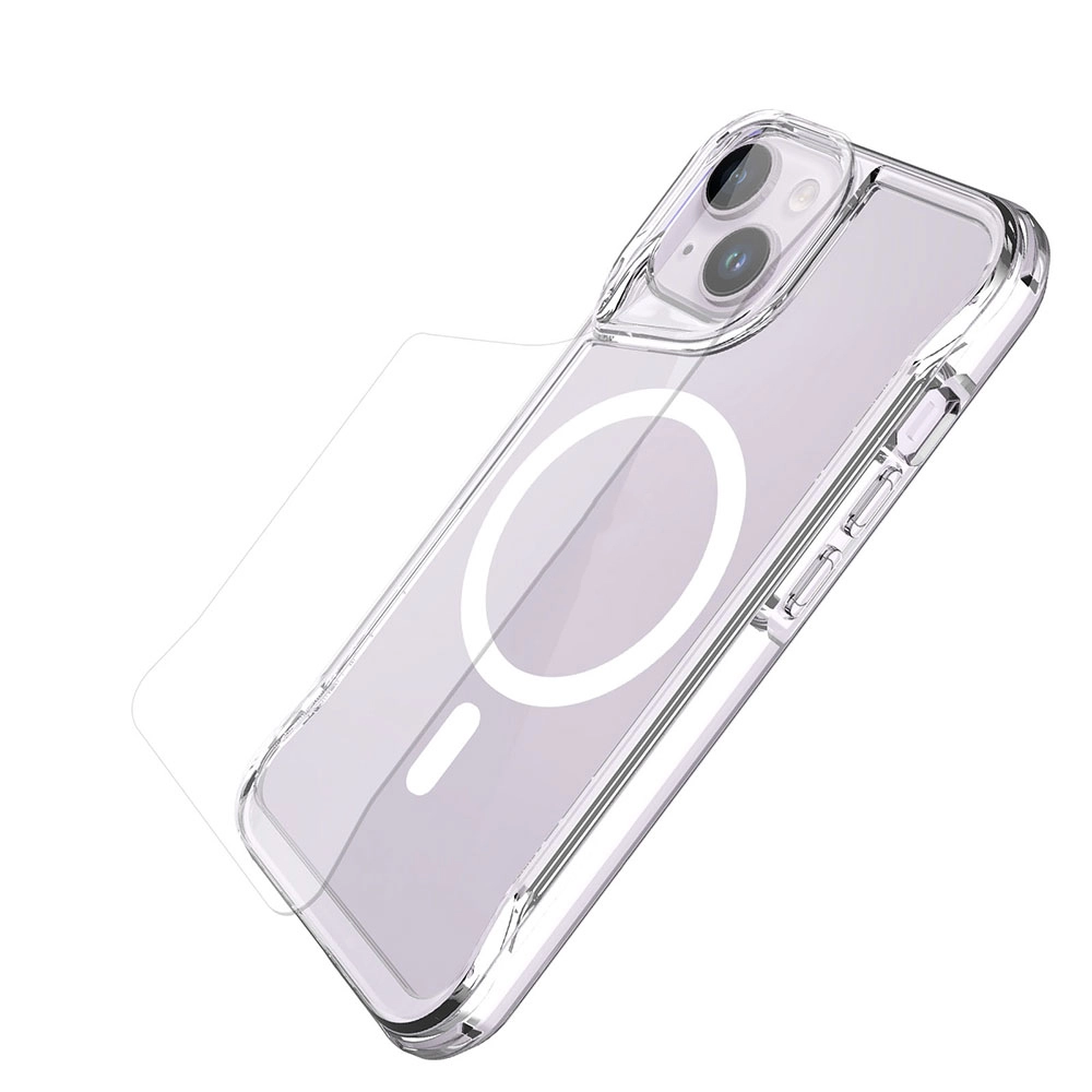 iPhone Uyumlu 15 Kılıf Zore M-safe Şarj Özellikli T-Max M-safe Kapak