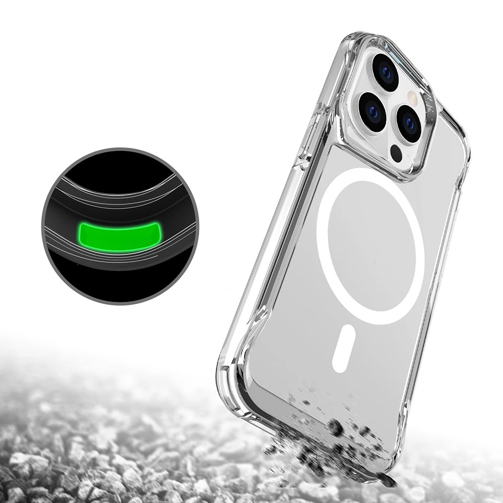 iPhone Uyumlu 15 Pro Kılıf Zore M-safe Şarj Özellikli T-Max M-safe Kapak