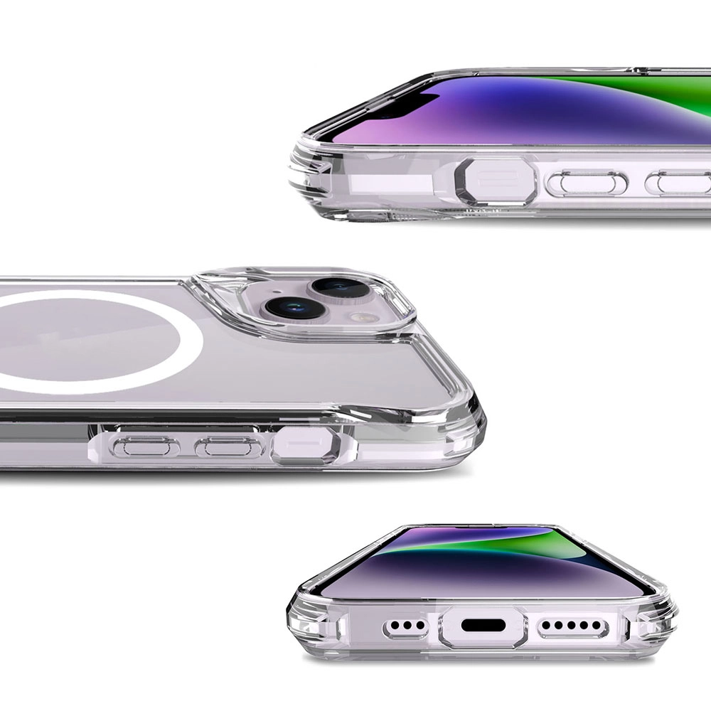 iPhone Uyumlu 15 Plus Kılıf Zore M-safe Şarj Özellikli T-Max M-safe Kapak