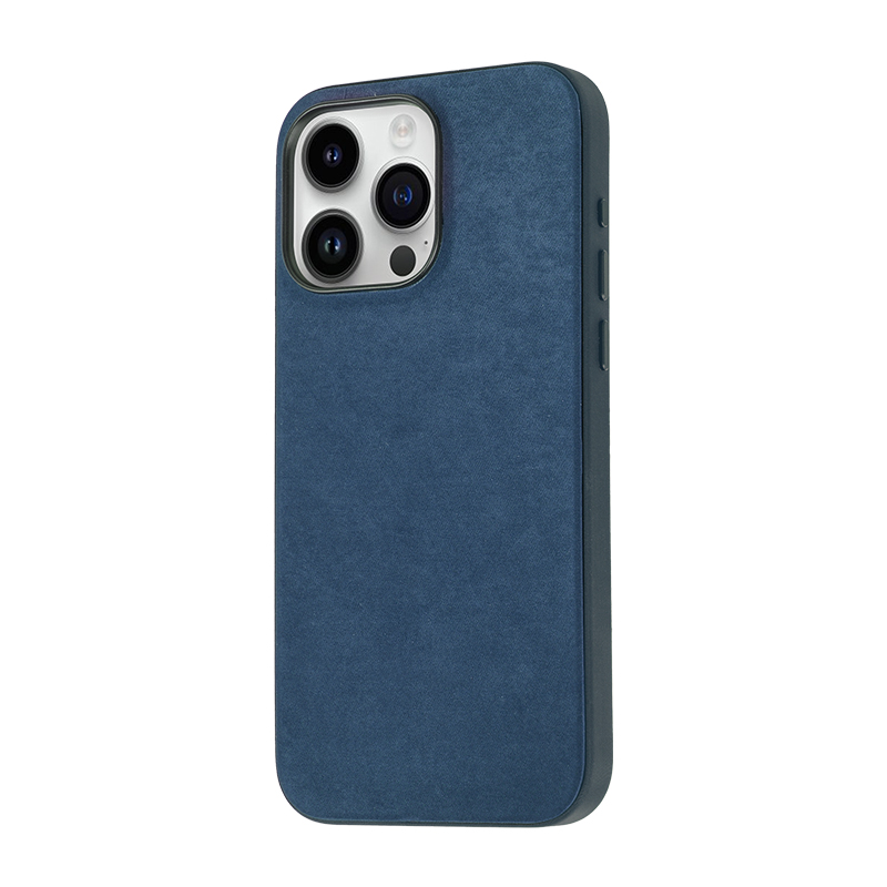 iPhone Uyumlu 15 Pro Max Kılıf Zore Mikro Fiber Mimoza Kapak