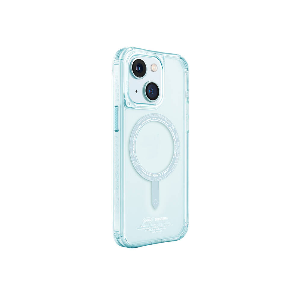 iPhone%20Uyumlu%2015%20Kılıf%20SkinArma%20Şeffaf%20Airbag%20Tasarımlı%20M-safe%20Şarj%20Özellikli%20Saido%20Kapak-Mavi%20açık