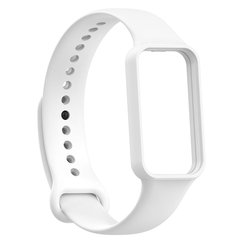 Xiaomi Uyumlu  Redmi Smart Band 2 Zore KRD-87 Silikon Kordon-Beyaz