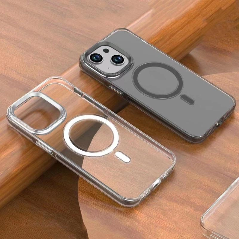 iPhone Uyumlu 15 Plus Kılıf Zore Wireless Şarj Özellikli Şeffaf Efsane Kapak