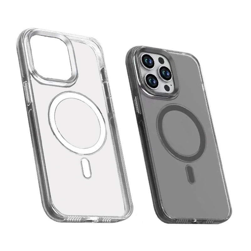 iPhone Uyumlu 15 Pro Max Kılıf Zore Wireless Şarj Özellikli Şeffaf Efsane Kapak