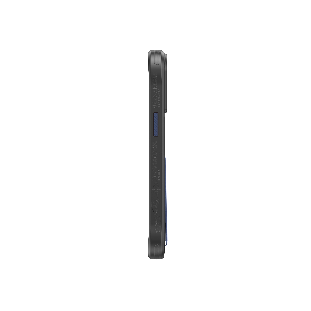iPhone Uyumlu 15 Pro Max Kılıf SkinArma Standlı Deri Görünümlü Slate Kapak