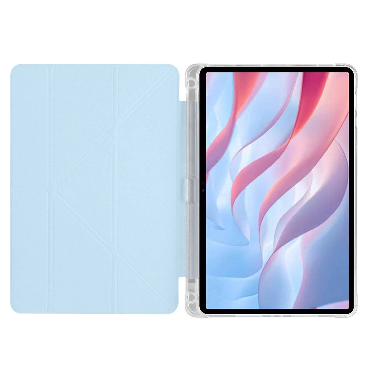 Huawei Uyumlu Honor Pad X9 11.5’ Kılıf Zore Tri Folding Kalem Bölmeli Standlı Kılıf