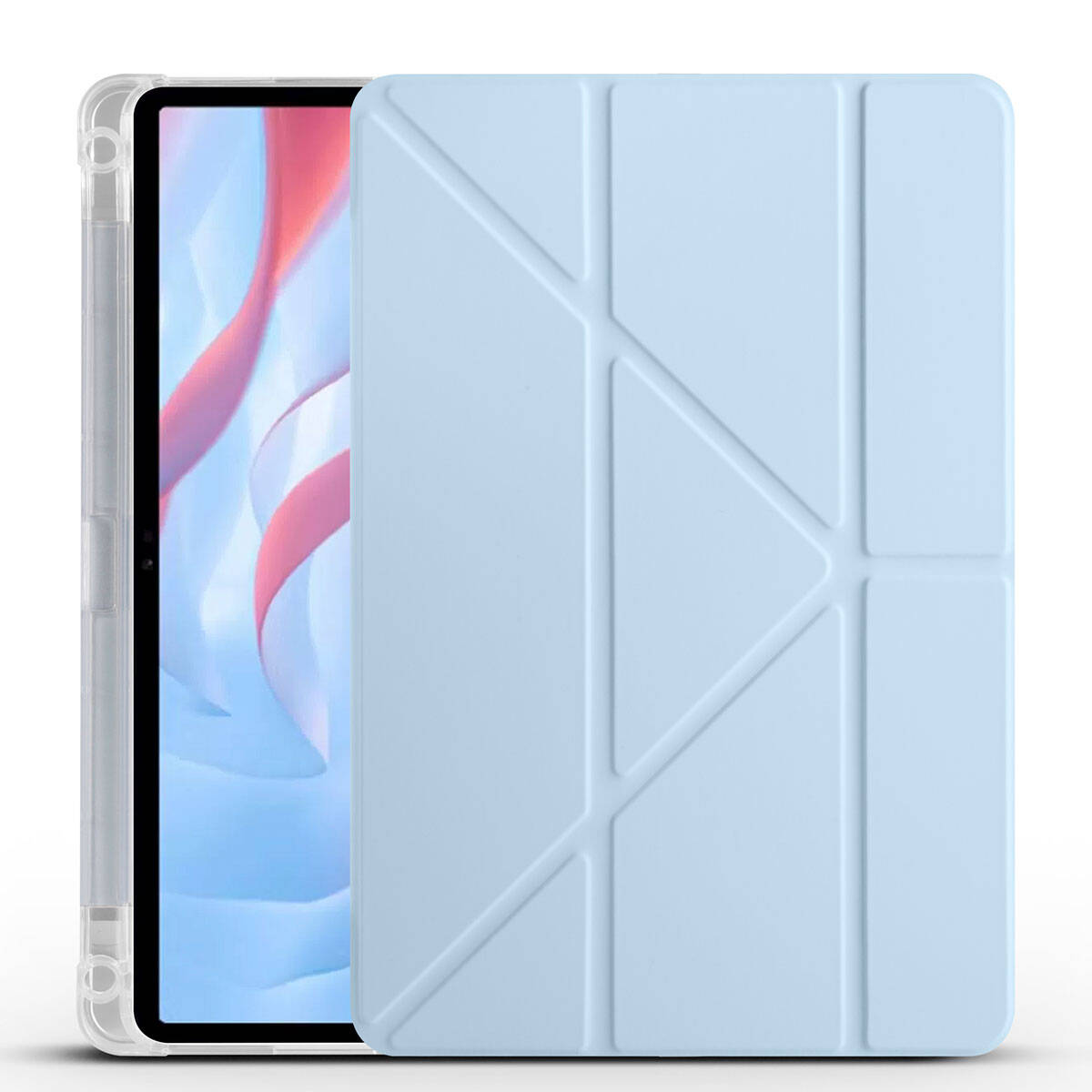 Huawei Uyumlu Honor Pad X8 Pro 11.5’ Kılıf Zore Tri Folding Kalem Bölmeli Standlı Kılıf