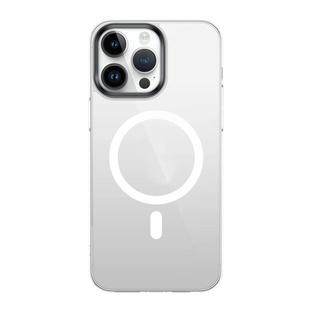 iPhone Uyumlu 15 Pro Kılıf Zore Wireless Şarj Özellikli Şeffaf G-Cam Kapak
