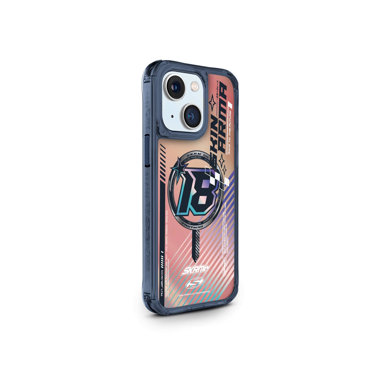 iPhone Uyumlu 15 SkinArma M-safe Şarj Özellikli Sticker Yapıştırmalı Drift Kapak