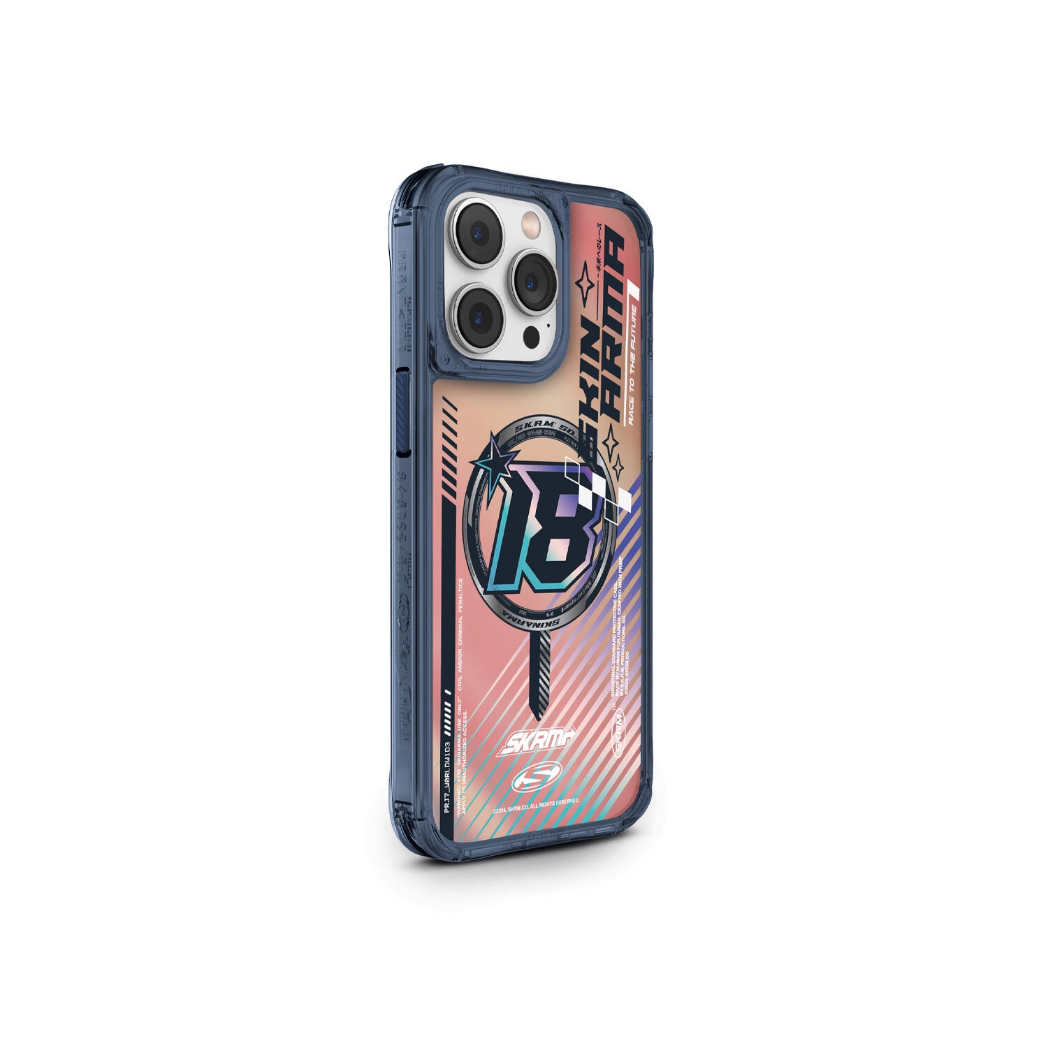 iPhone Uyumlu 15 Pro Max SkinArma M-safe Şarj Özellikli Sticker Yapıştırmalı Drift Kapak