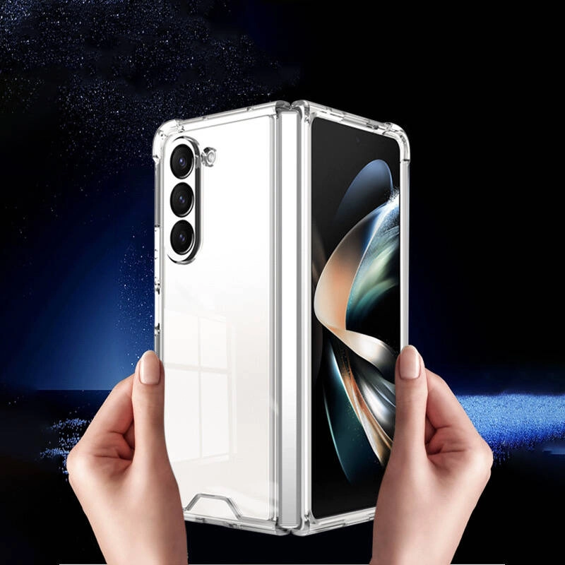 Galaxy Uyumlu Z Fold 5 Kılıf Zore Nitro Anti Shock Silikon
