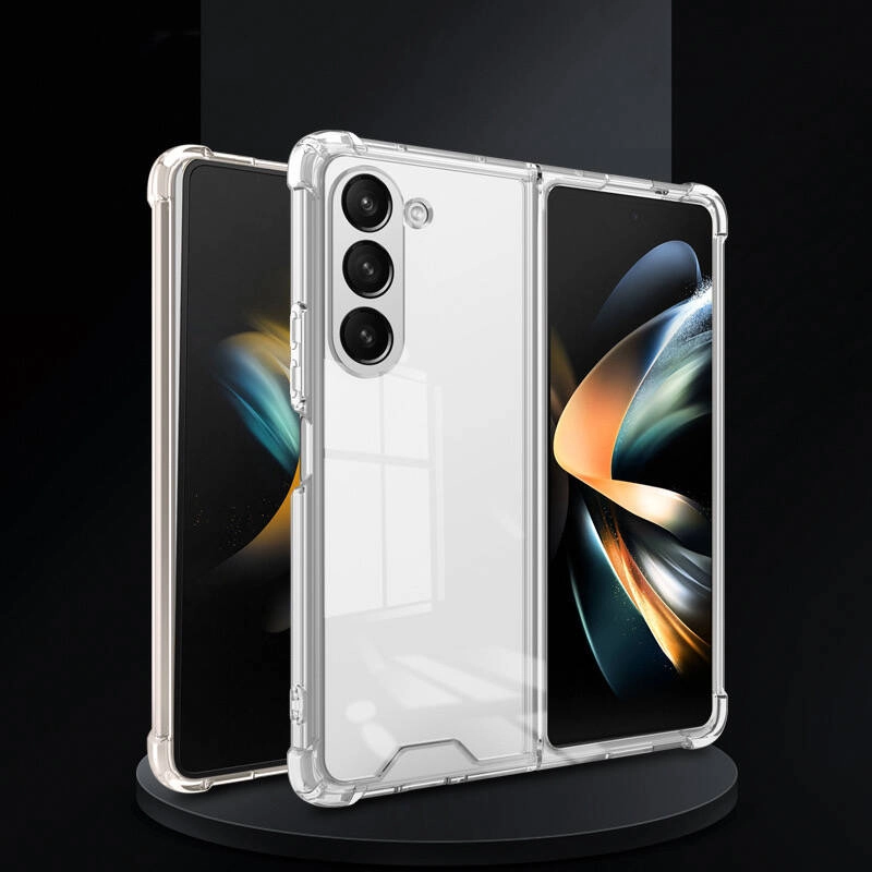 Galaxy Uyumlu Z Fold 5 Kılıf Zore Nitro Anti Shock Silikon