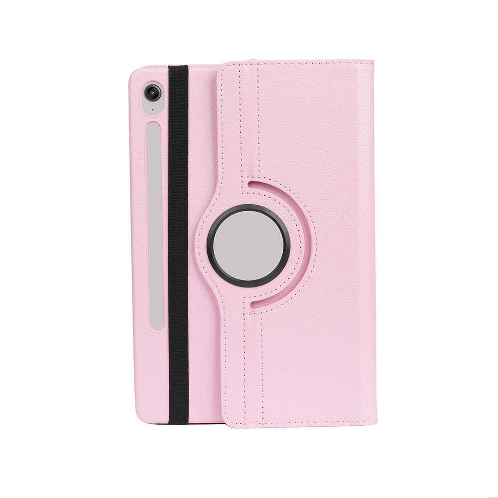 Galaxy Uyumlu Tab S9 Zore Dönebilen Standlı Kılıf-Pembe