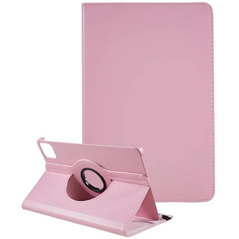 Xiaomi Uyumlu  Pad 6 Zore Dönebilen Standlı Kılıf-Pembe