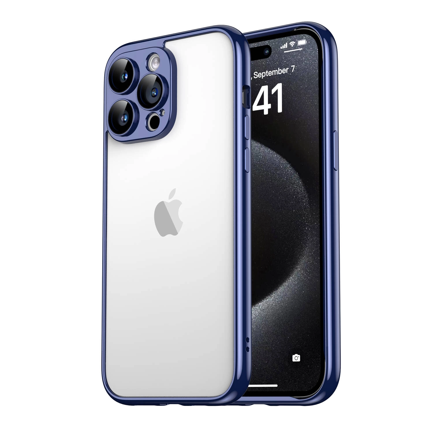 iPhone Uyumlu 15 Pro Max Kılıf Zore Kamera Korumalı Bontez Bumper