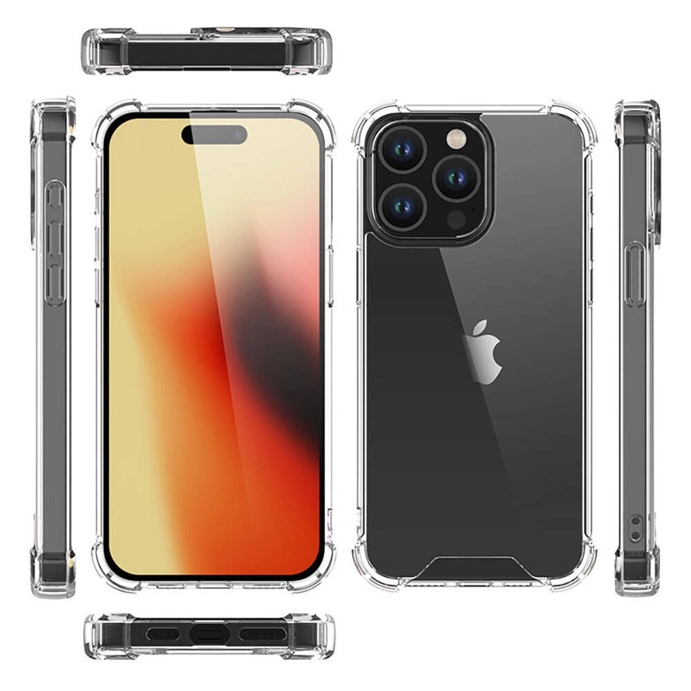 iPhone Uyumlu 15 Pro Max Kılıf Zore Nitro Anti Shock Silikon